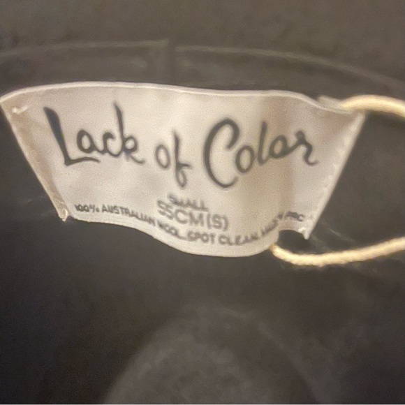 Lack of Color Unisex Black Fedora in style Grove. Various sizes available - Picture 9 of 16